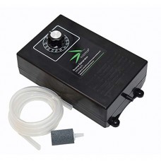 YVZOTCK Portable Ozone Generator 500mg Home Air Ionizers for Air Purifier Smoke Odor Remover Water Disinfection (Black) (220V) - B07GKN3DY3